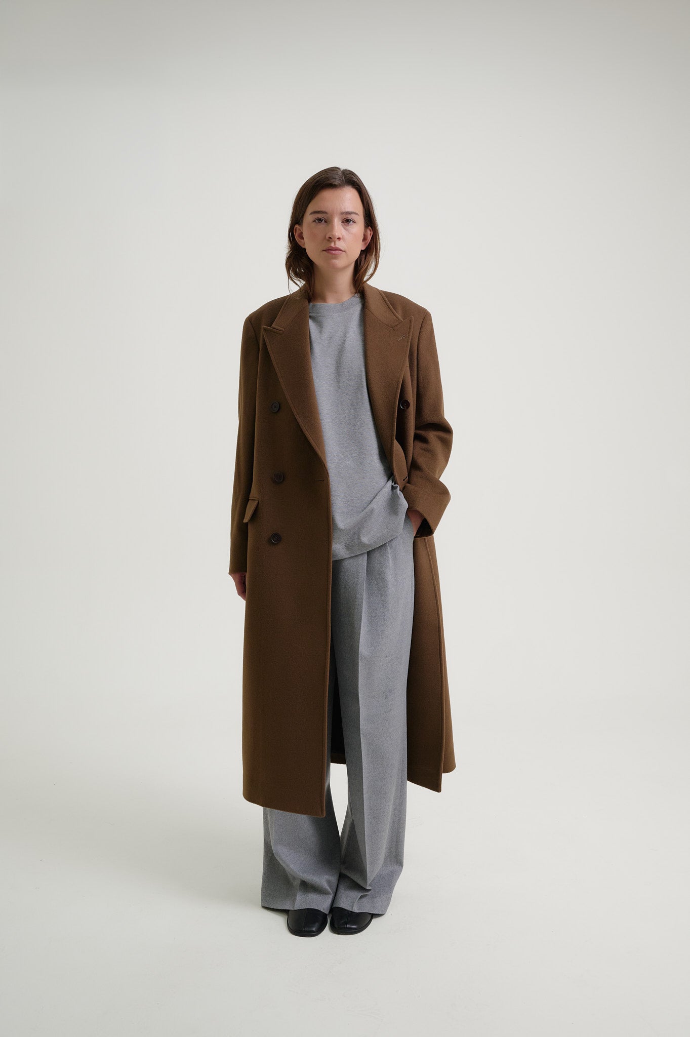 Double-Breasted Coat