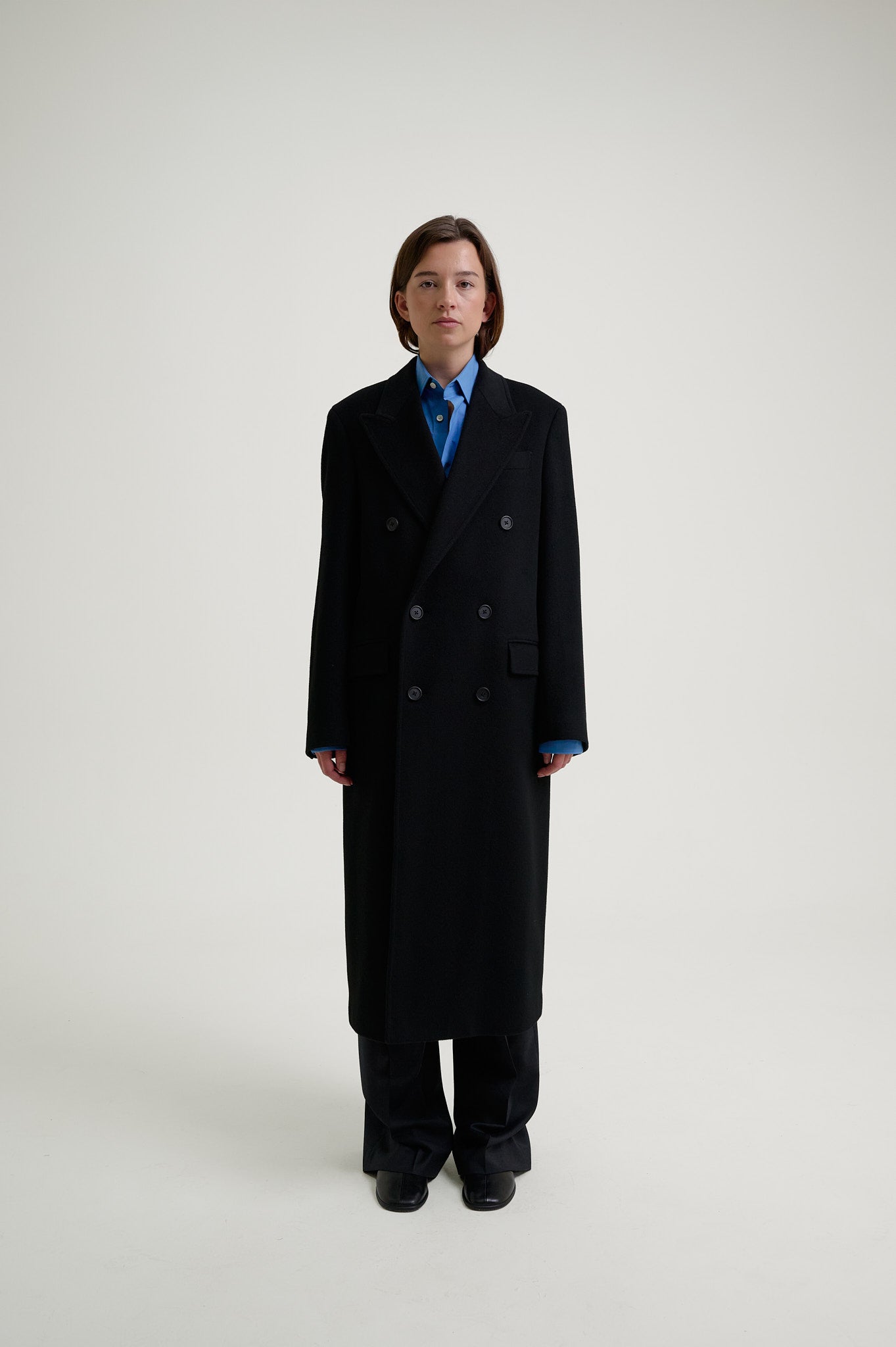 Double-Breasted Coat