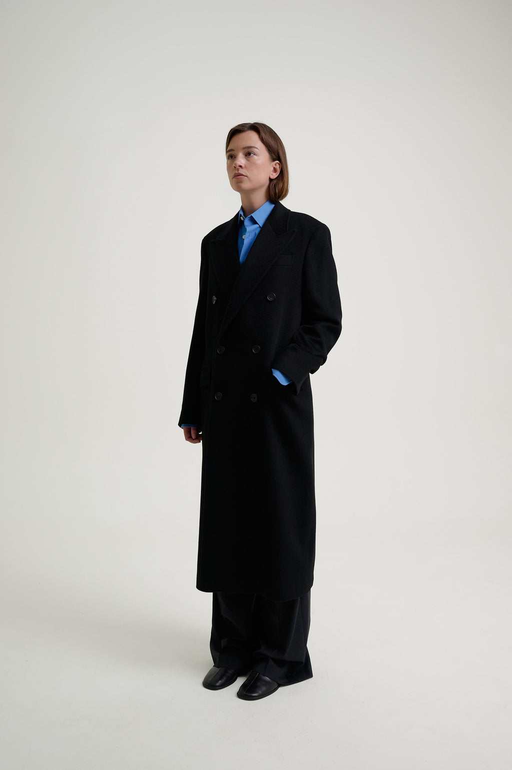 Double-Breasted Coat