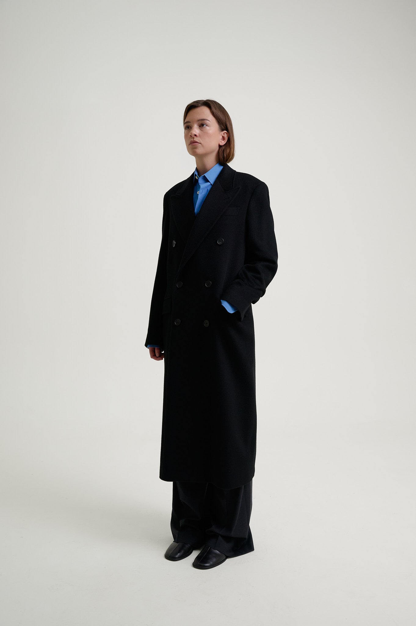 Double-Breasted Coat