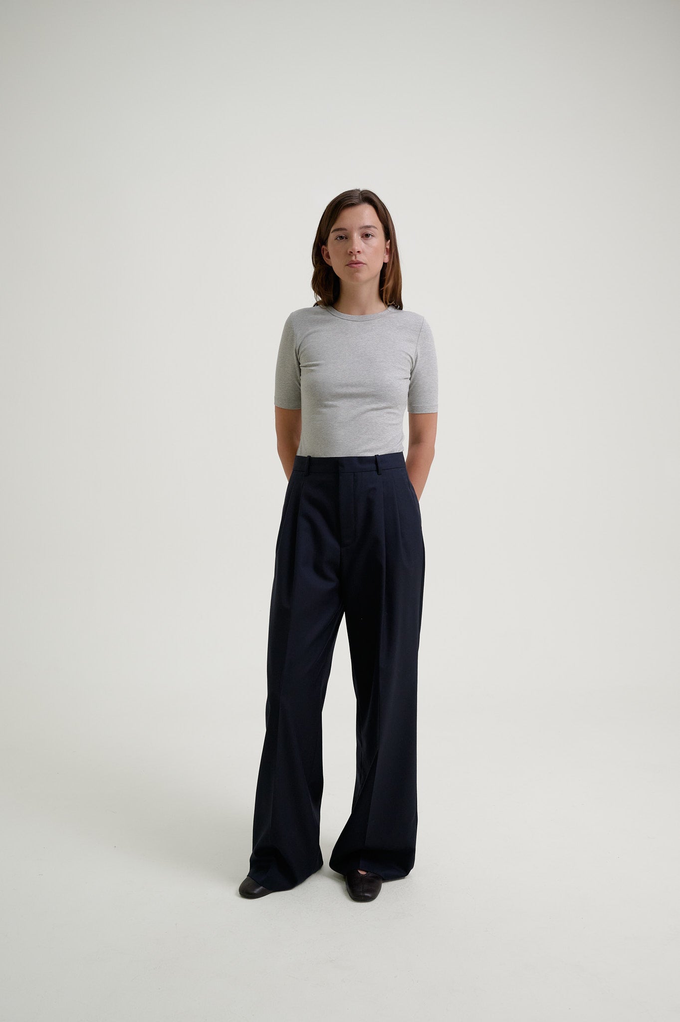 Pleated Trousers