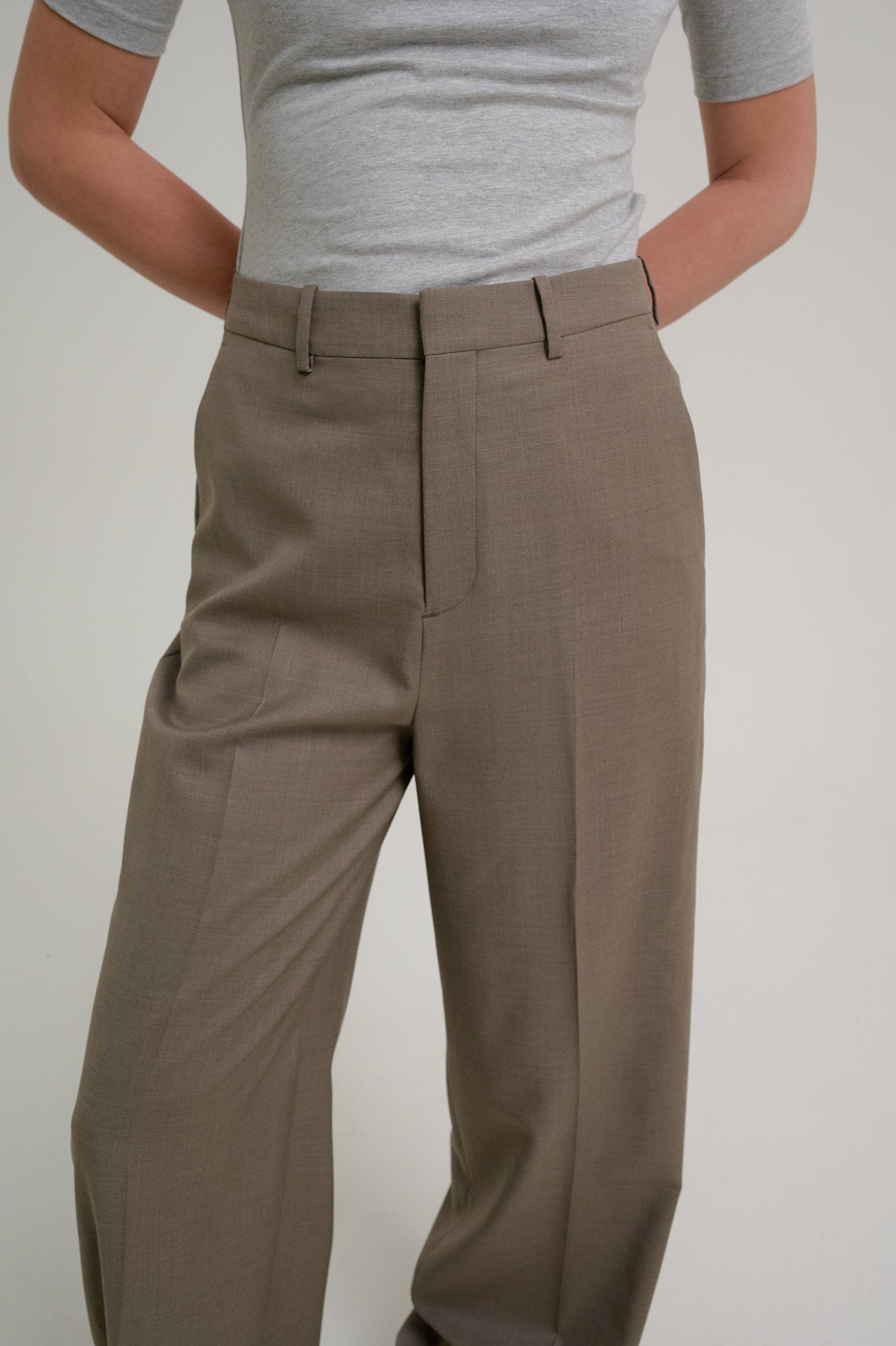 Wide-Leg Trousers