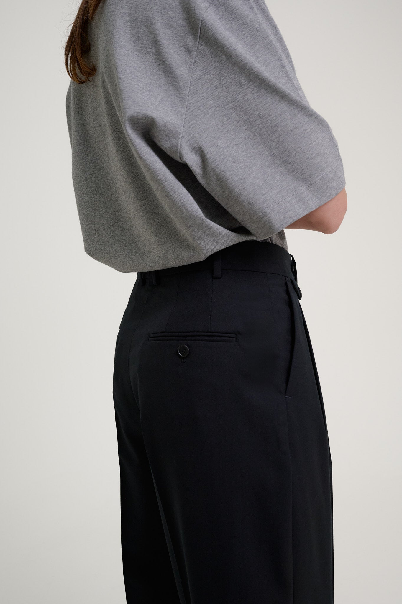 Pleated Trousers Extended