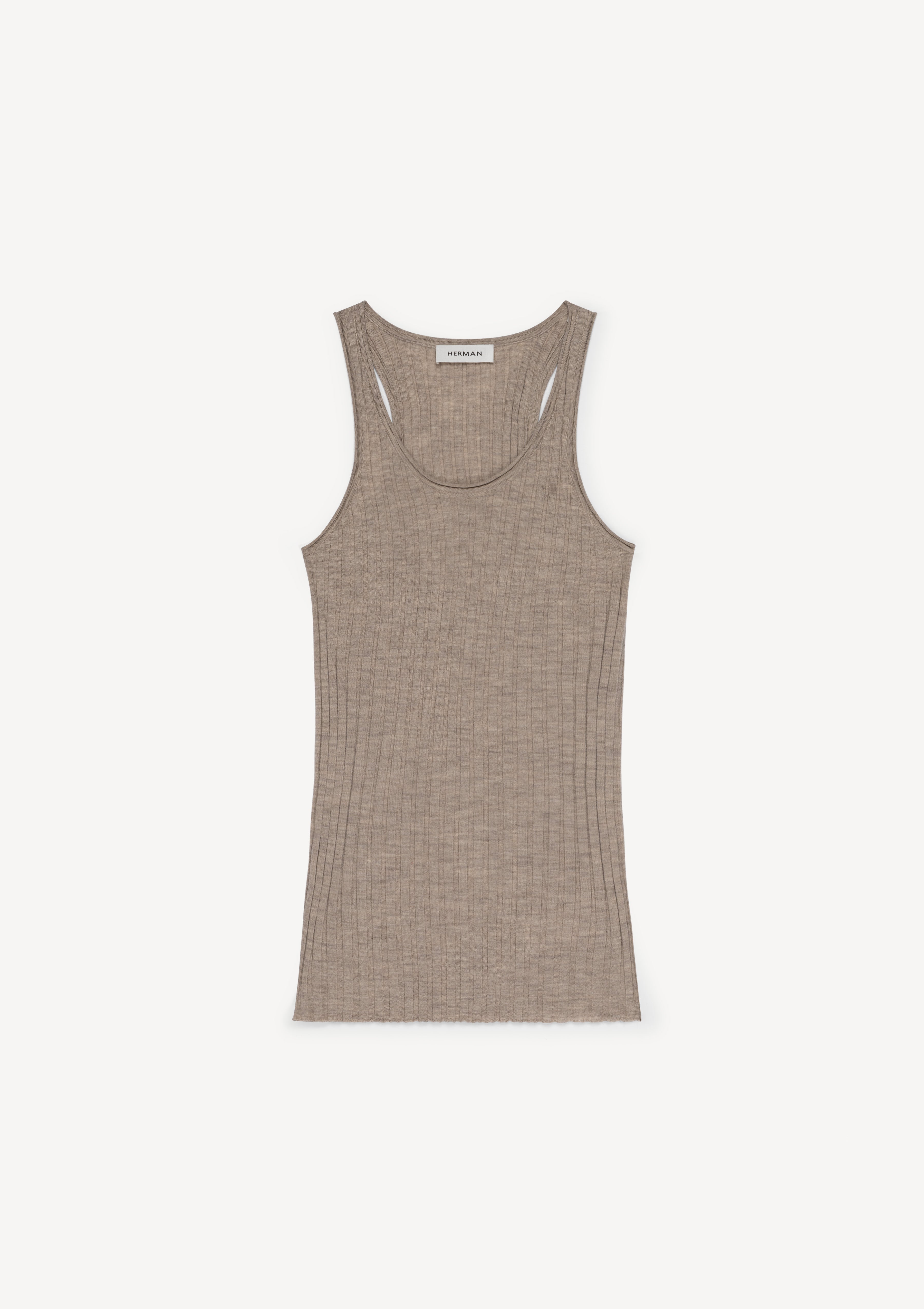 KNITTED SWIM TANK TOP