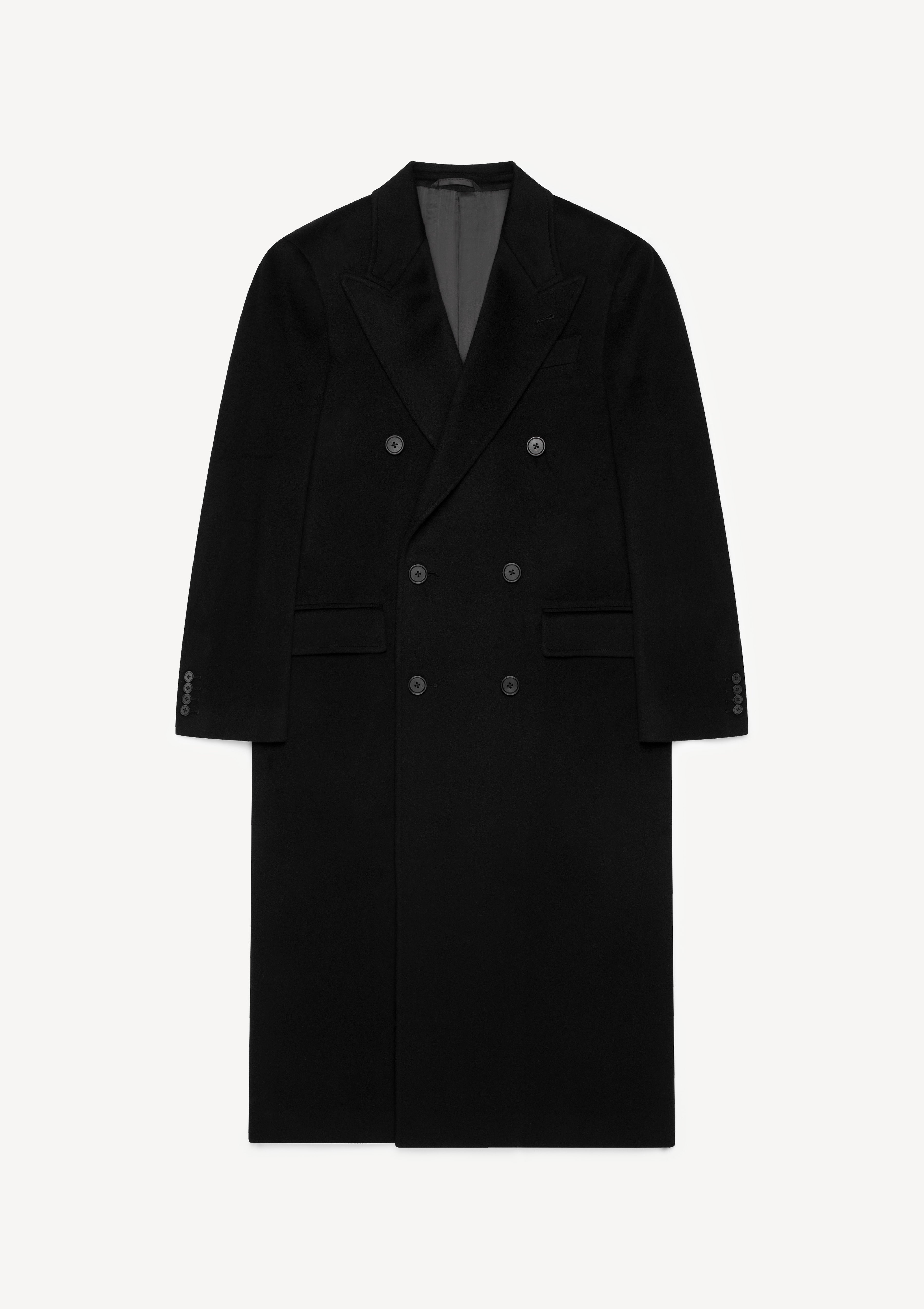 DOUBLE-BREASTED COAT