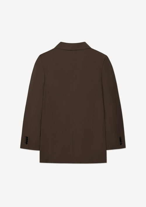 3-BUTTON JACKET IN VIRGIN WOOL