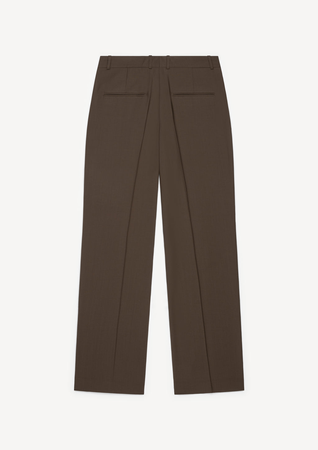 TAPERED TROUSERS IN VIRGIN WOOL
