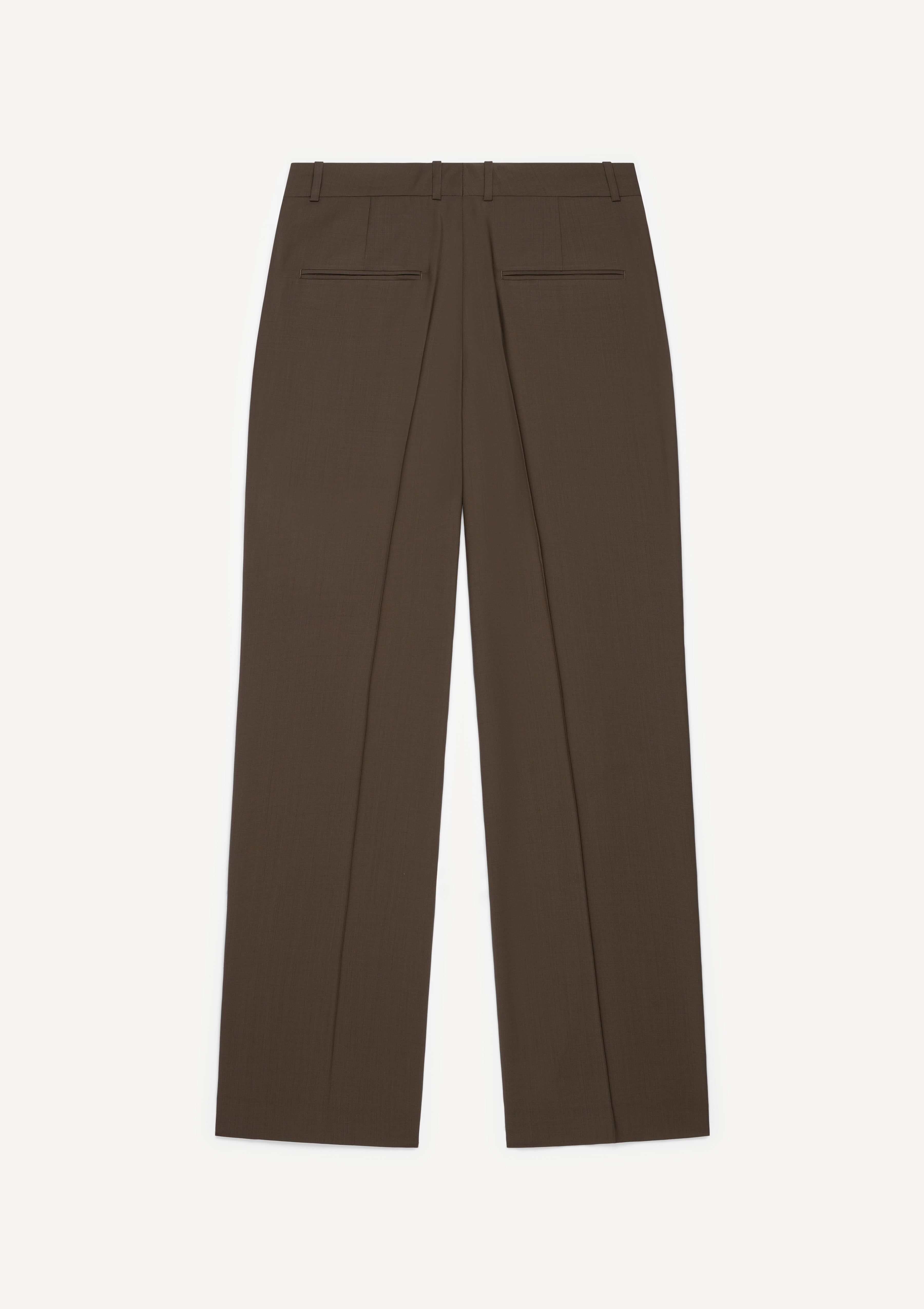 TAPERED TROUSERS IN VIRGIN WOOL