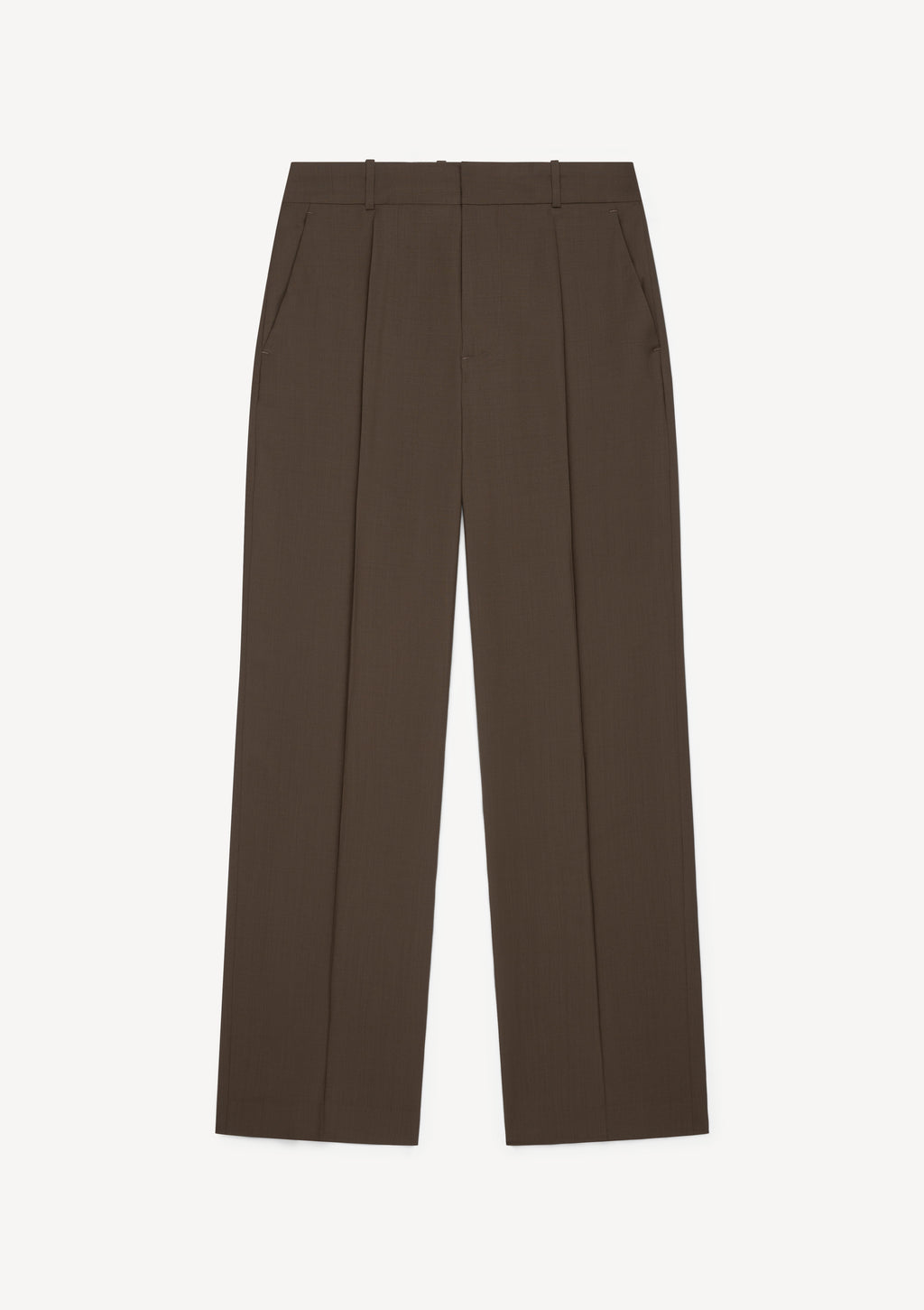 TAPERED TROUSERS IN VIRGIN WOOL